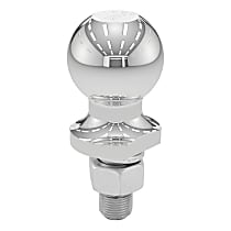 40164 Hitch Ball - Chrome-Plated, Forged Steel, Universal