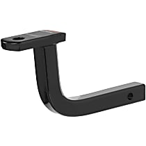45014 Hitch Ball Mount - Powdercoated Black, Steel, Universal, Sold Individually
