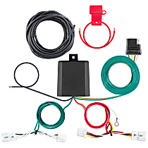 56500 Custom Wiring Harness, 4-Way Flat Output