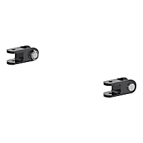 70140 Tow Bar - Powdercoated Gloss Black, Carbon Steel, Direct Fit, Sold individually