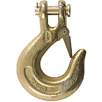Tow Hook - Yellow zinc, Steel, Universal, Sold Individually