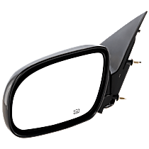 Driver Side Mirror, Power, Manual Folding, Heated, Paintable, No Signal Light, No Memory, No Puddle Light, No Auto-Dimming, No Blind Spot Feature