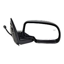 Passenger Side Mirror, Non-Towing, Power, Manual Folding, Heated, Paintable, Without Signal Light, Without memory, With Puddle Light, Without Auto-Dimming, Without Blind Spot Feature