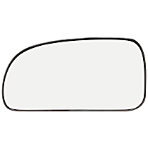 Driver Side Mirror Glass, Non-Heated, No Blind Spot Feature