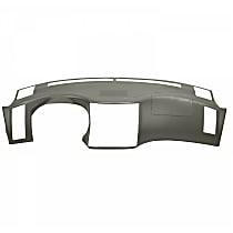 10-609LL-TGR ABS Thermoplastic Dash Cover - Gray
