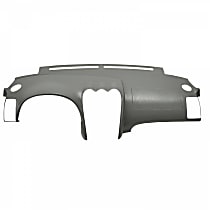 10-712LL-MGR ABS Thermoplastic Dash Cover - Gray