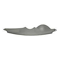 Dash Cover, Medium Gray, Molded; Overlay Over Factory Dash, Vacu Molded Series