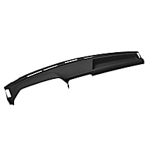 Dash Cover, Black, Molded; Overlay Over Factory Dash, Vacu Molded Series
