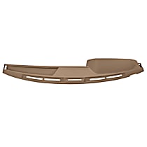 Dash Cover, Light Brown, Molded; Overlay Over Factory Dash, Vacu Molded Series
