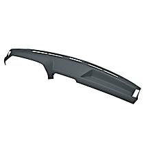 Dash Cover, Slate Gray, Molded; Overlay Over Factory Dash, Vacu Molded Series