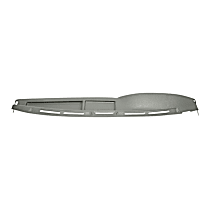 Dash Cover, Light Gray, Molded; Overlay Over Factory Dash, Vacu Molded Series