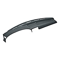 Dash Cover, Slate Gray, Molded; Overlay Over Factory Dash, Vacu Molded Series