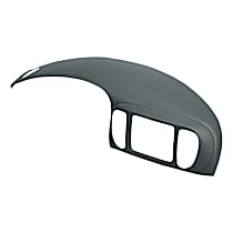 12-976IC-SGR Slate Gray, ABS Plastic, Instrument Panel Cover