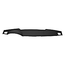 13-508LL-BLK Black, Molded, ABS Thermoplastic, Dash Cover Overlay 