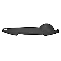 13-508LL-DGR Dark Gray, Molded, ABS Thermoplastic, Dash Cover Overlay 