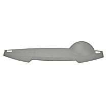 13-508LL-LGR Light Gray, Molded, ABS Thermoplastic, Dash Cover Overlay 