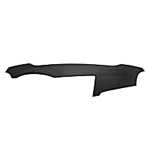 Dash Cover, Black, Molded; Overlay Over Factory Dash