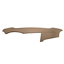 Dash Cover, Light Brown, Molded; Overlay Over Factory Dash
