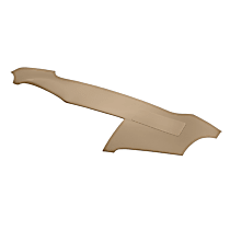Dash Cover, Neutral, Molded; Overlay Over Factory Dash