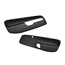 17-94C-BLK Front and Rear Door Panel Insert Set of 4