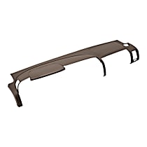 18-205C-DBR Dark Brown, Molded, ABS Thermoplastic, Dash Cover Overlay 