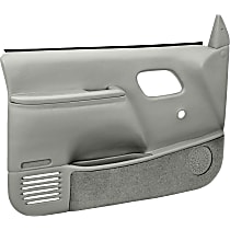 18-59N-LGR Door Trim Panel - Gray, ABS Plastic, Direct Fit, Set of 2