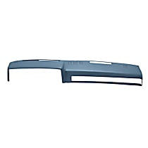 Dash Cover, Light Blue, Molded; Overlay Over Factory Dash, Vacu Molded Series