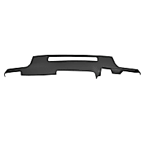 Dash Cover, Dark Gray, Molded; Overlay Over Factory Dash, Vacu Molded Series