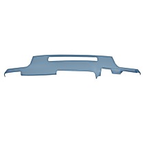 Dash Cover, Light Blue, Molded; Overlay Over Factory Dash, Vacu Molded Series