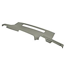 Dash Cover, Taupe Gray, Molded; Overlay Over Factory Dash, Vacu Molded Series