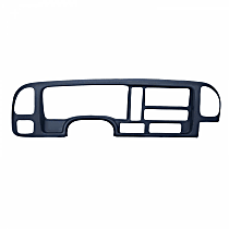 18-695IC-DBL Instrument Panel Cover - Dark Blue, ABS Plastic, Sold individually