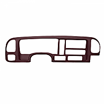 18-695IC-MR Instrument Panel Cover - Maroon, ABS Plastic, Sold individually