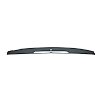Dash Cover, Slate Gray, Covers Only Vent Portion of Dash, Molded; Overlay Over Factory Dash, Vacu Molded Series