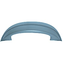 Dash Cover, Light Blue, Instrument Portion; Covers Instrument Hump, Molded; Overlay Over Factory Dash, Vacu Molded Series