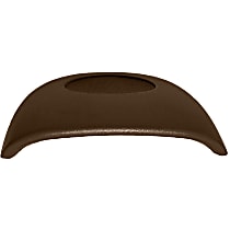 Dash Cover, Dark Brown, Speaker Hump, Molded; Overlay Over Factory Dash, Vacu Molded Series