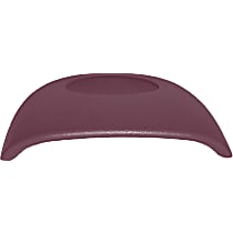 Dash Cover, Maroon, Speaker Hump, Molded; Overlay Over Factory Dash, Vacu Molded Series