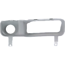 Front, Driver Side Fog Light Trim, Primed
