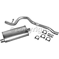 17463 Cat-Back Exhaust System, Made of Aluminized Steel, Super Turbo Series