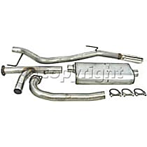 19443 Cat-Back Exhaust System, Made of Stainless Steel, Ultra Flo Welded Series