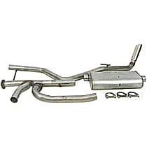 19444 Cat-Back Exhaust System, 6, 4.0, Made of Stainless Steel, Ultra Flo Welded Series