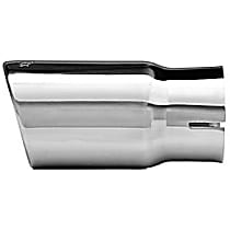 36484 Exhaust Tip - Polished, Stainless Steel, Single, Direct Fit, Sold individually