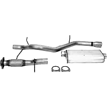 39442 Ultra Flo Welded Series - Cat-Back Exhaust System - Made of Stainless Steel