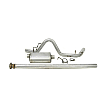 39447 Cat-Back Exhaust System, 6, 4.0, Made of Stainless Steel, Ultra Flo Welded SS Series