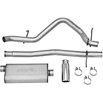 39529 Cat-Back Exhaust System, Made of Stainless Steel, Ultra Flo Welded Series