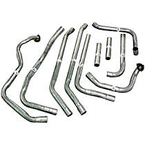 89009 Exhaust System, 8, 5.0, Made of Aluminized Steel