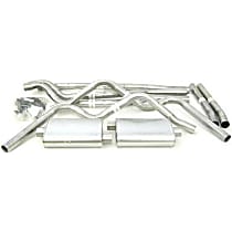 89024 Thrush Series - 1973-1987 Header-Back Exhaust System - Made of Aluminized Steel