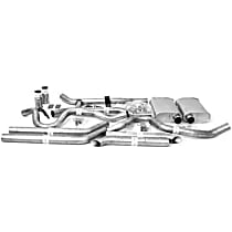 89027 Header-Back Exhaust System, Made of Aluminized Steel, Thrush Series