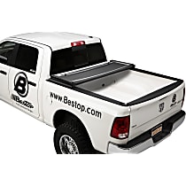 16175-01 EZ fold Series Soft Folding Tonneau Cover, Leather Grained Vinyl Fits Approx. 5 ft. 6 in. Bed