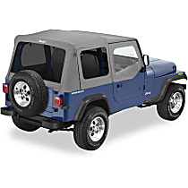 51123-09 Soft Top - Without Frame (Requires Factory Frame) Charcoal