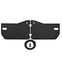 51745-01 Half Door - Black, Direct Fit, Set of 2